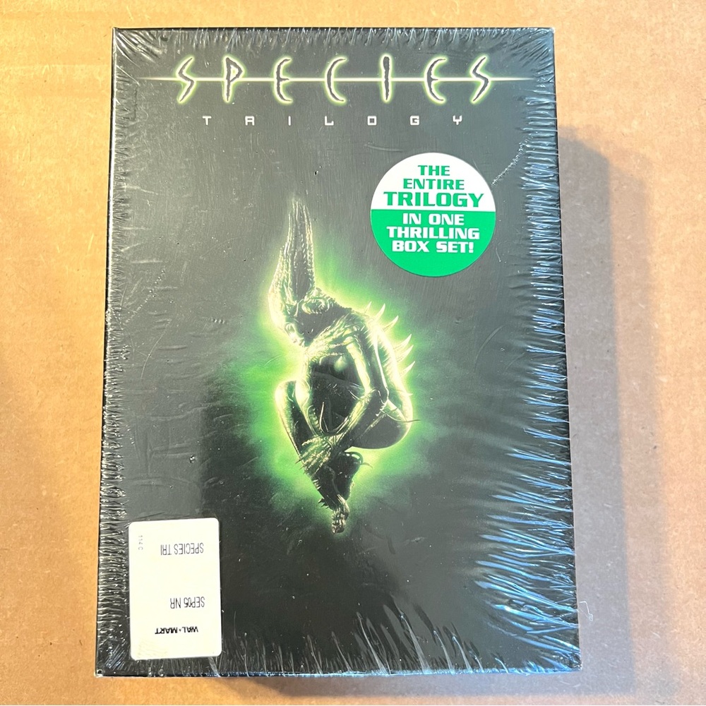 NEW SEALED DVDS Species I II III + Bonus Disc Trilogy 4 Disc DVD Box Set Movies